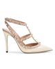 Valentino Garavani Women's Patent Rockstud Caged 100MM Pumps - 1