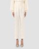 Valentino Garavani Women's Plus De Pois Striped Polka Dot Jacquard Trousers - 2