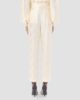 Valentino Garavani Women's Plus De Pois Striped Polka Dot Jacquard Trousers - 4