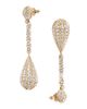 Valentino Garavani Women's Poetique Des Gouttes Earrings in Metal and Swarovski Crystals - 4