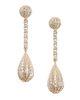 Valentino Garavani Women's Poetique Des Gouttes Earrings in Metal and Swarovski Crystals - 5
