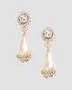 Valentino Garavani Women's Poetique Des Gouttes Earrings in Metal, Swarovski Crystals and Resin - 1