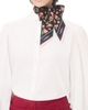 Valentino Garavani Women's Ramage Fiorellini Silk Bandeau Scarf - 5