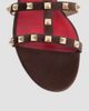 Valentino Garavani Women's Rockstud 5MM Slide Sandals in Suede - 5