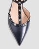 Valentino Garavani Women's Rockstud 65MM Pumps in Laminated Nappa Leather - 5