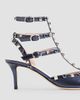 Valentino Garavani Women's Rockstud 65MM Pumps in Laminated Nappa Leather - 6