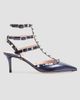 Valentino Garavani Women's Rockstud 65MM Pumps in Laminated Nappa Leather - 8