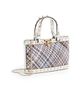 Valentino Garavani Women's Rockstud Mini Top Handle Shopping Bag in Woven Fabric - 2