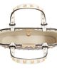 Valentino Garavani Women's Rockstud Mini Top Handle Shopping Bag in Woven Fabric - 5