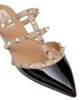 Valentino Garavani Women's Rockstud Patent-Leather Mules - 5