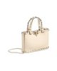 Valentino Garavani Women's Rockstud Shopping Top Handle Bag in Grainy Calfskin - 3
