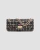 Valentino Garavani Women's Rockstud Spike Shoulder Bag in Embroidered Nappa Leather - 6