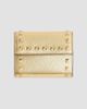 Valentino Garavani Women's Rockstud Trifold Wallet in Laminated Grainy Calfskin - 1