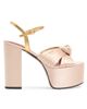 Valentino Garavani Women's Sandals with 125MM Crasher Platform in Satin - 1