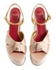 Valentino Garavani Women's Sandals with 125MM Crasher Platform in Satin - 4