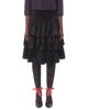 Valentino Garavani Women's Satin Ruffle Skirt - 2