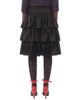 Valentino Garavani Women's Satin Ruffle Skirt - 4