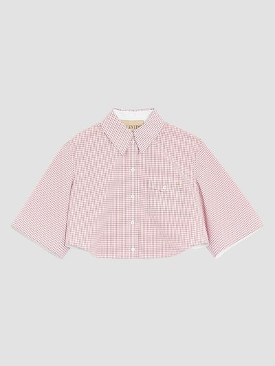 Valentino Garavani Women's Shirt with Checked Pattern