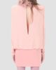 Valentino Garavani Women's Short Georgette Dress with Feathers - 5