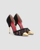 Valentino Garavani Women's Sinead Suede and Lace 105MM Pumps - 2