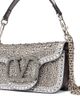 Valentino Garavani Women's Small Locò Top Handle Bag with Rhinestones - 7