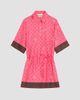 Valentino Garavani Women's Starry Signature Chemisier Dress in Stelline Twill - 1