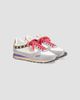 Valentino Garavani Women's Stud Up Sneaker in Split Leather and Nylon with Butterfly Embroidery - 2