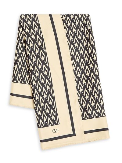 Valentino Garavani Women's Toute La V Silk Scarf