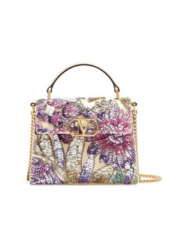 Valentino Garavani Women's V-Sling Crossbody Embroidered Bag