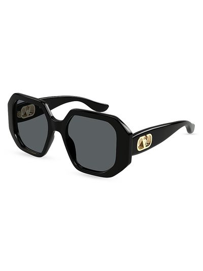 Valentino Garavani Women's Vain Bold 55MM Geometric Sunglasses
