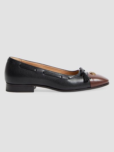 Valentino Garavani Women's Valet Du Roi Ballerinas in Kidskin