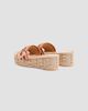 Valentino Garavani Women's VLogo Signature 60MM Flatform Sandals in Jacquard Raffia - 2
