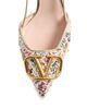 Valentino Garavani Women's VLogo Signature 80MM Slingback Pumps Décolleté - 5
