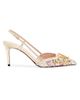 Valentino Garavani Women's VLogo Signature 80MM Slingback Pumps Décolleté - 8