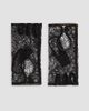 Valentino Garavani Women's VLogo Signature Biker Gloves in Lace and Leather - 5