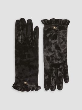 Valentino Garavani Women's VLogo Signature Chenille Gloves