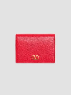 Valentino Garavani Women's VLogo Signature Grainy Calfskin Leather Wallet