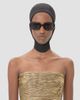 Valentino Garavani Women's VLogo Signature Jersey Hood with Zip - 2