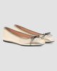 Valentino Garavani Women's VLogo Signature Laminated Nappa 05MM Ballerinas - 2