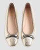 Valentino Garavani Women's VLogo Signature Laminated Nappa 05MM Ballerinas - 4