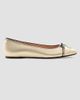 Valentino Garavani Women's VLogo Signature Laminated Nappa 05MM Ballerinas - 8