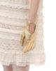 Valentino Garavani Women's Vlogo Signature Laminated Nappa Gloves - 4