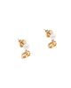 Valentino Women's VLogo Signature Metal and Pearl Earrings - 2