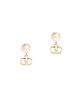 Valentino Women's VLogo Signature Metal and Pearl Earrings - 5