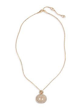 Valentino Garavani Women's VLogo Signature Metal and Swarovski Crystal Necklace