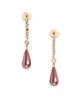 Valentino Garavani Women's VLogo Signature Metal Earrings with Swarovski Crystals and Glass Drops - 1