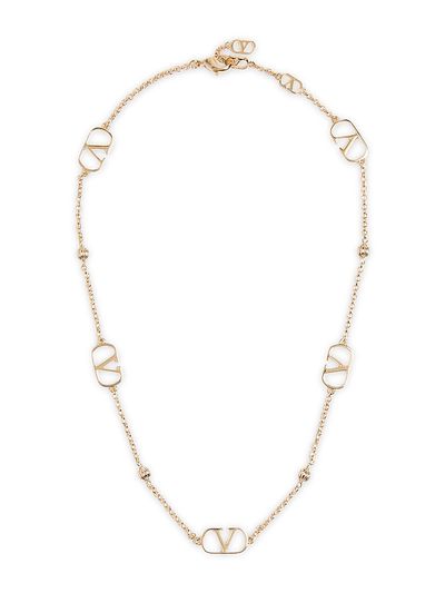 Valentino Garavani Women's Vlogo Signature Metal Necklace