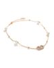 Valentino Garavani Women's VLogo Signature Metal Necklace with Swarovski Crystals and Pearls - 2