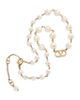 Valentino Garavani Women's VLogo Signature Necklace in Metal and Glass Beads - 3