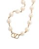 Valentino Garavani Women's VLogo Signature Necklace in Metal and Glass Beads - 4